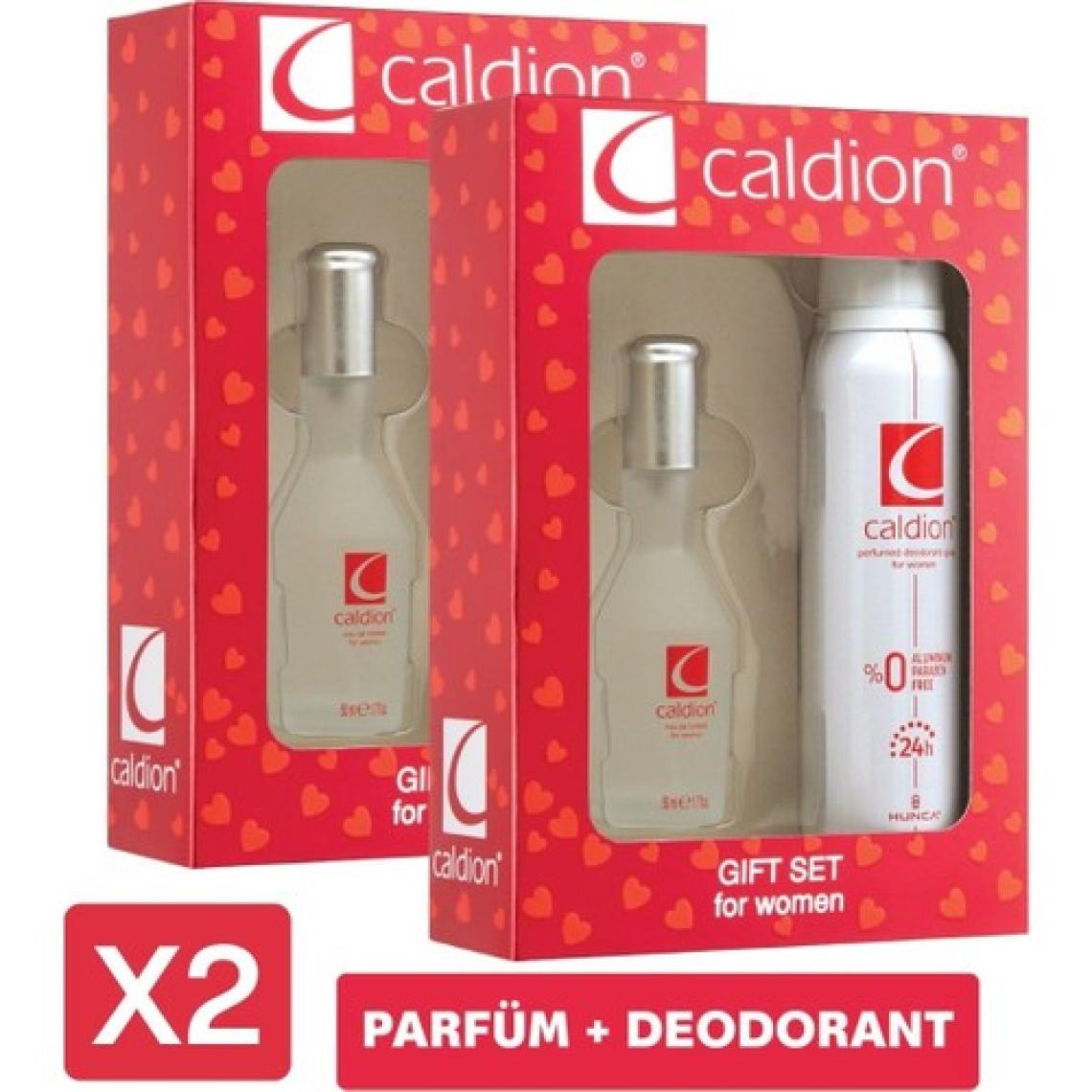 Caldion Bayan Parfüm Set 50 ml EDT+150 ml Deo x 2 Adet Set