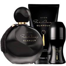 Avon Far Away Glamour Parfüm Vücut Losyonu Rollon Paketi