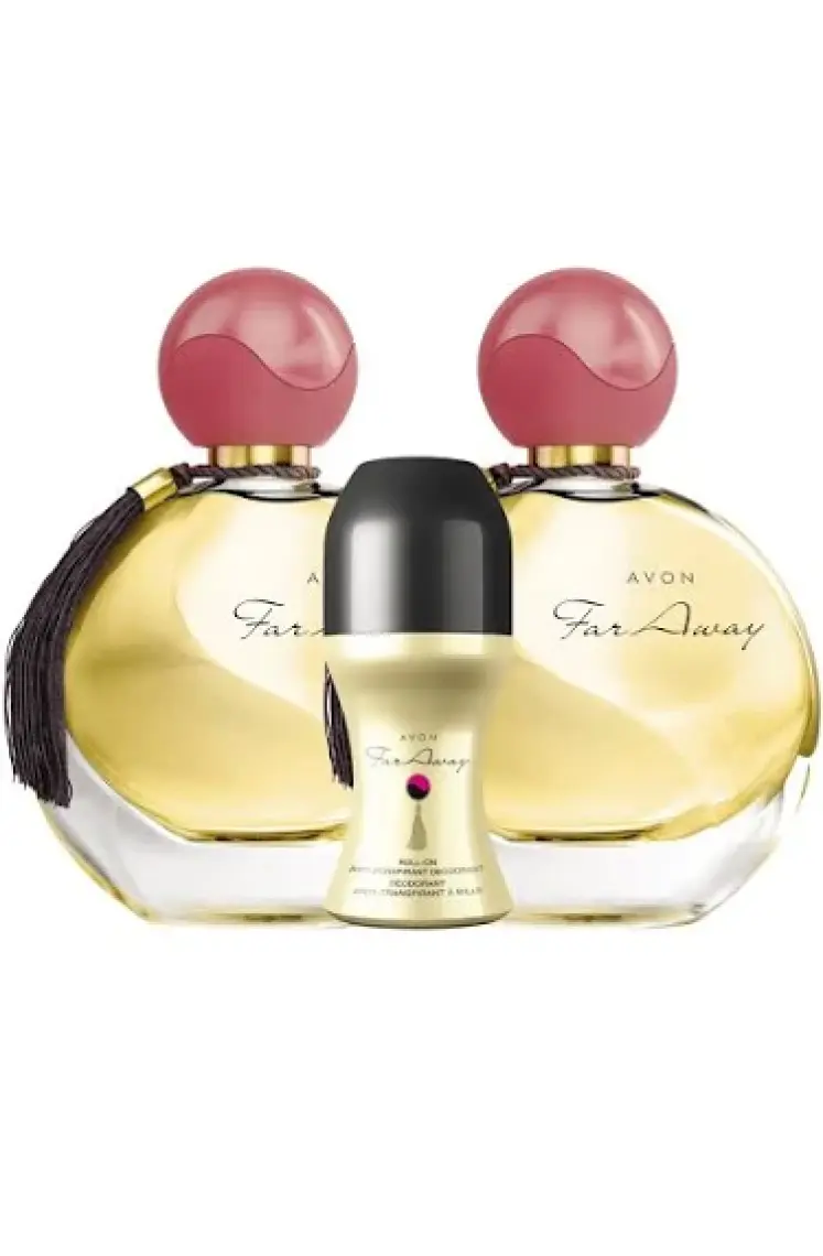 Avon Far Away Kadın Parfüm Ikili Set + Roll-on Paketi