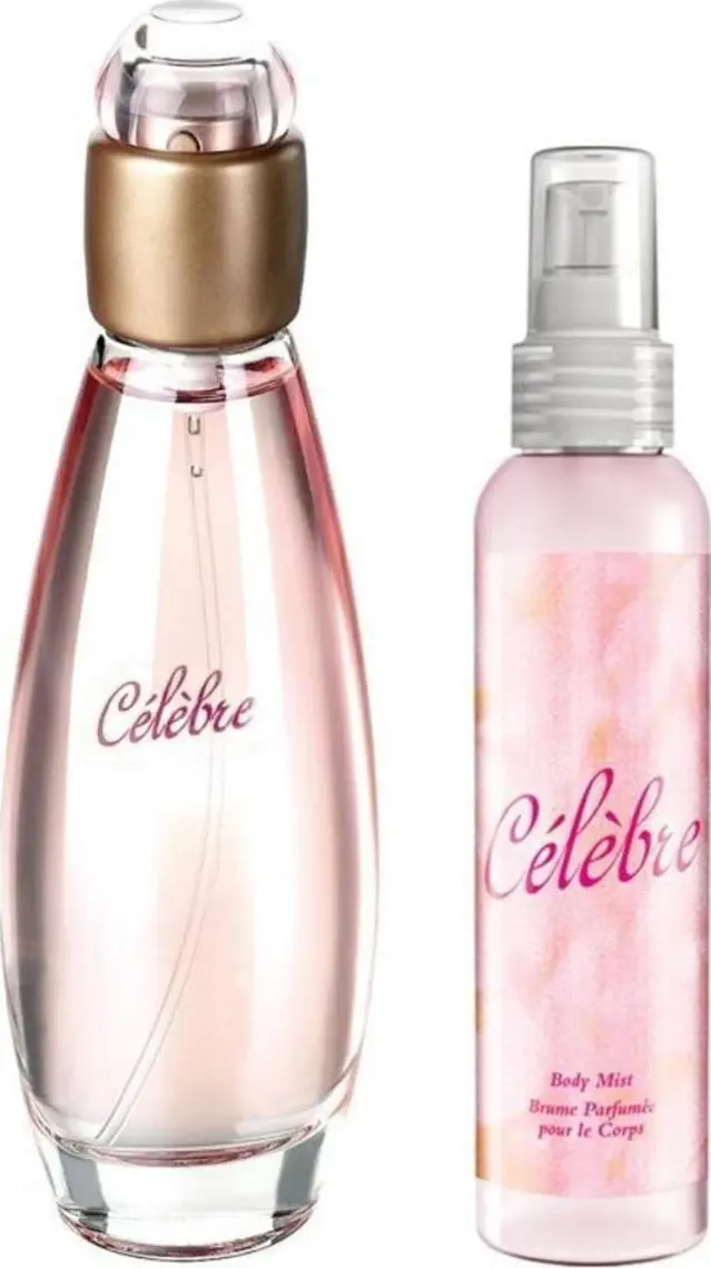 Avon Celebre Kadın EDT Parfüm ve Vücut Spreyi Seti - Çiçeksi ve Meyveli Aroma, 50 ml + 100 ml Özel Hediye Paketi