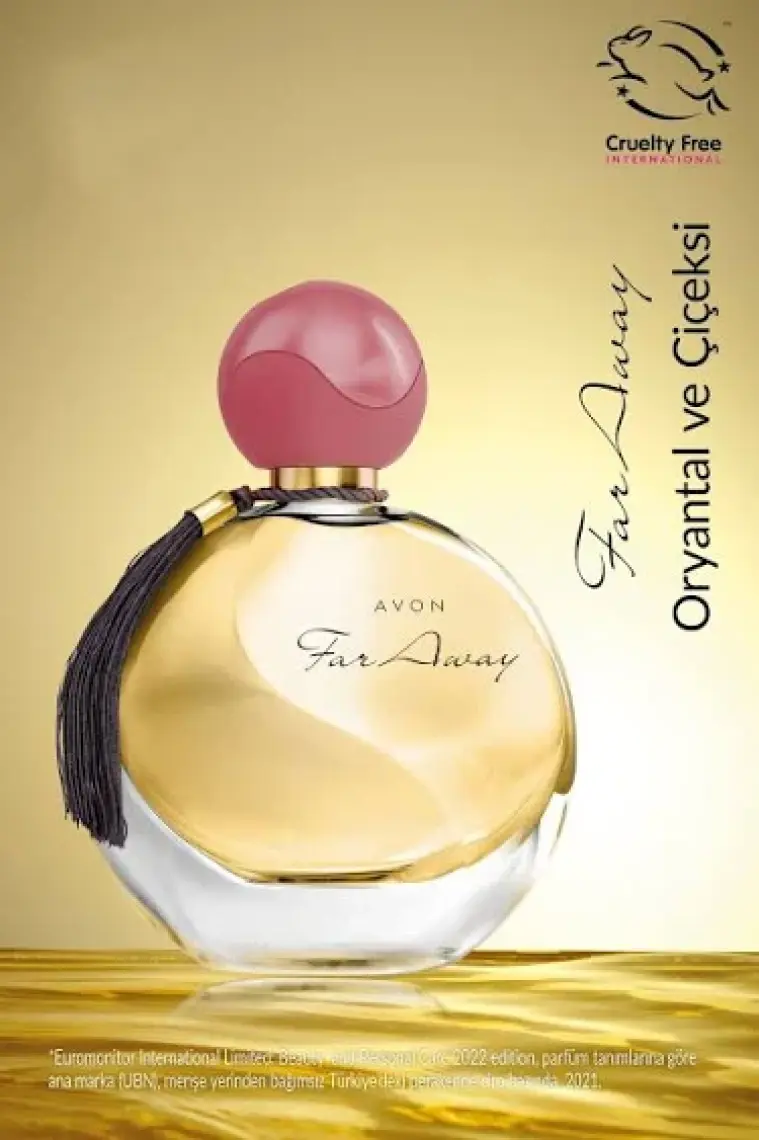 Avon Far Away Kadın Parfüm Seti - Egzotik Çiçeksi Koku (50 ml), Vücut Losyonu (125 ml) ve Roll-on (50 ml) - Hediyelik Özel Seri, Şık Tasarım