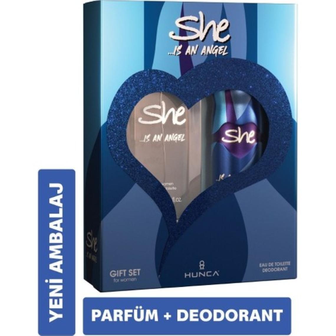 SHE Angel Kadın Parfüm Seti 50 ml EDT + 150 ml Deodorant