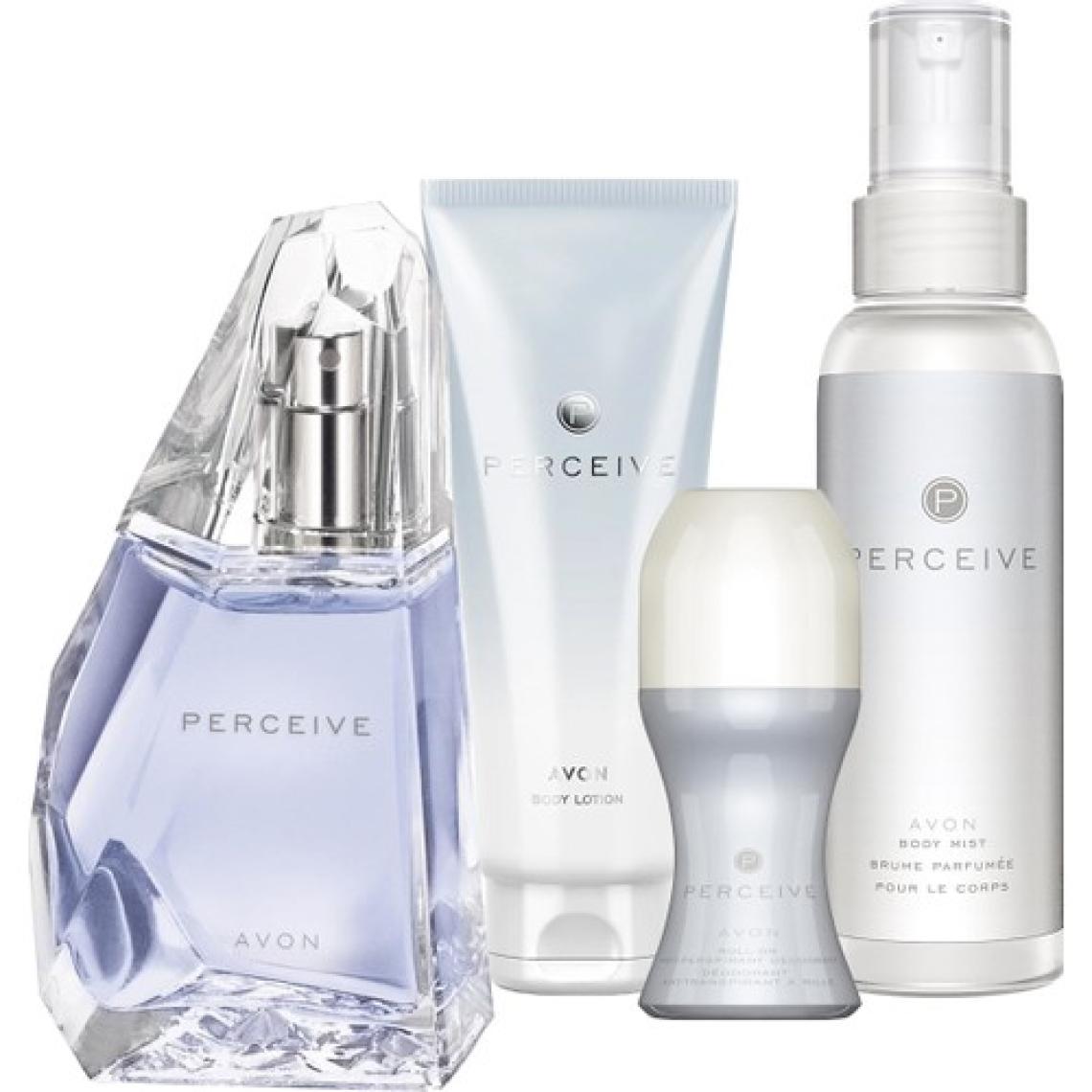 Avon Perceive Kadın Parfüm Losyon Rollon ve Vücut Spreyi Seti