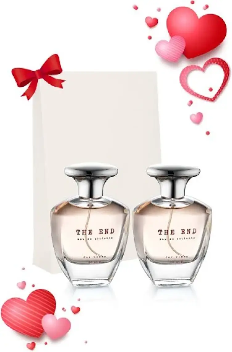 The End Sevgililer Günü Özel Edt Kadın Parfüm Seti 100 ml x 2 Adet