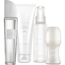 Avon Pur Blanca Kadın Parfüm Losyon Rollon ve Vücut Spreyi Seti