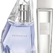 Avon Kadın Parfüm Seti: Perceive ve Pur Blanca - Çiçeksi ve Ferah Aroma, 2 x 50 ml, Özel Hediye, Uzun Süre Kalıcı, Günlük Kullanım için Uygun