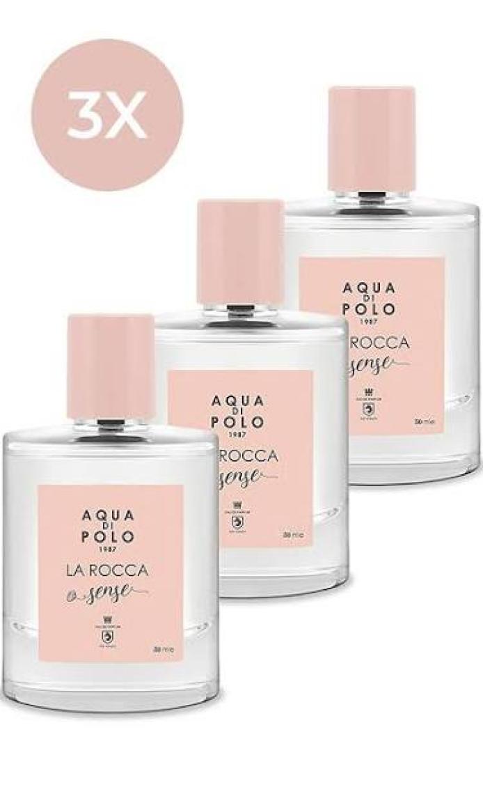 Aqua Di Polo 1987 La Rocca Sense 3’lü Kadın Parfüm Fırsat Seti STCC010901