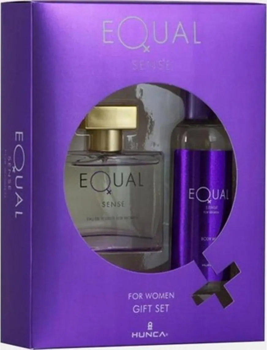 Equal Sense  75 Ml Edt Kadın Parfüm + 150 Ml Vücut Losyonu Set