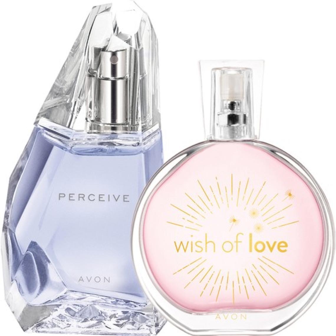 Avon Wish Of Love ve Perceive Kadın Parfüm PAKETI100 ml