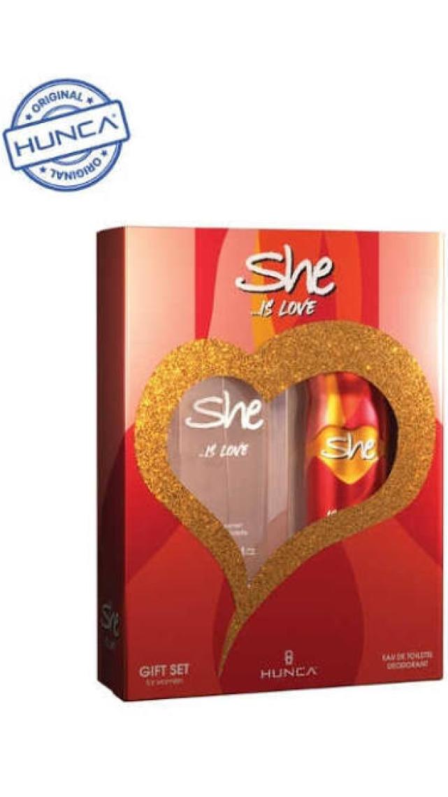 SHE Love Kadın Parfüm Seti 50 ml EDT + 150 ml Deodorant