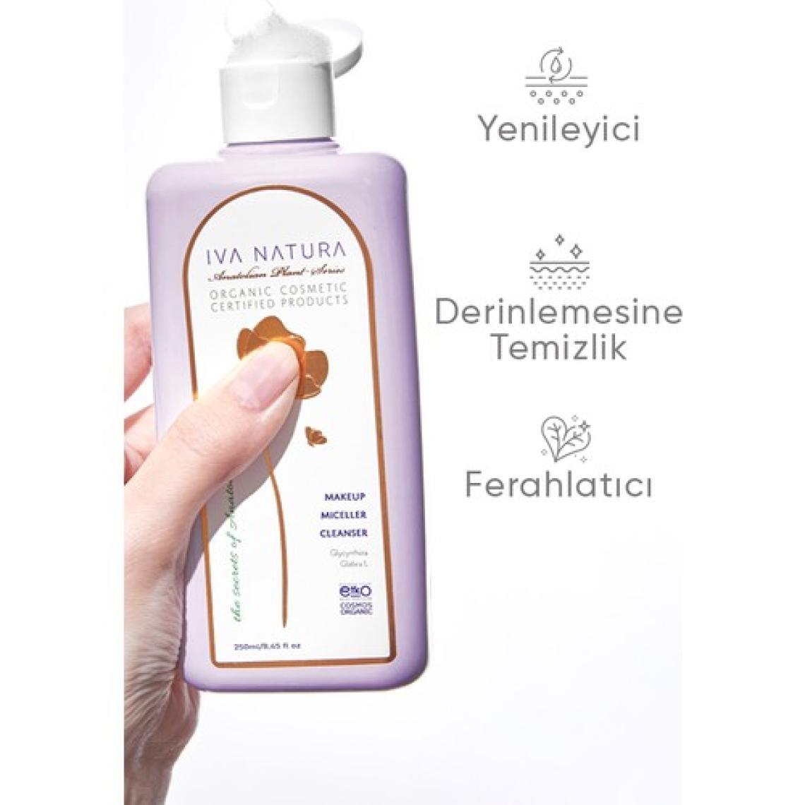Iva Natura Arındırıcı Makyaj Temizleme Suyu Organik Sertifikalı