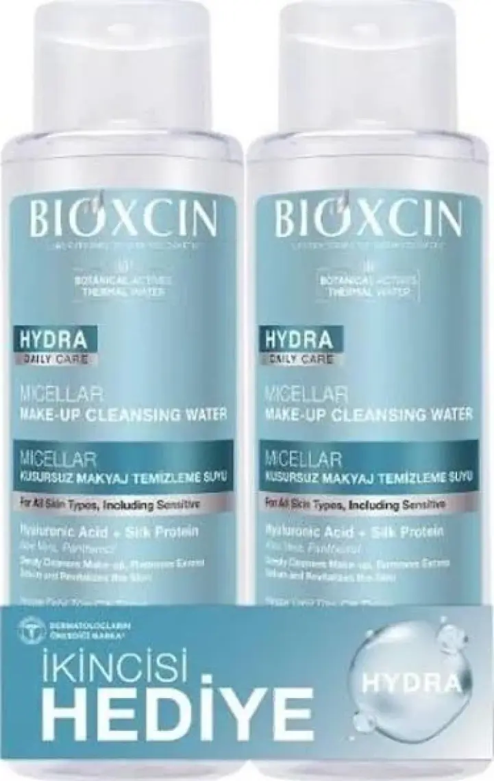 Bioxcin Hydra Micellar Makyaj Temizleme Suyu 500 ml 1 Alana 1 Hediye