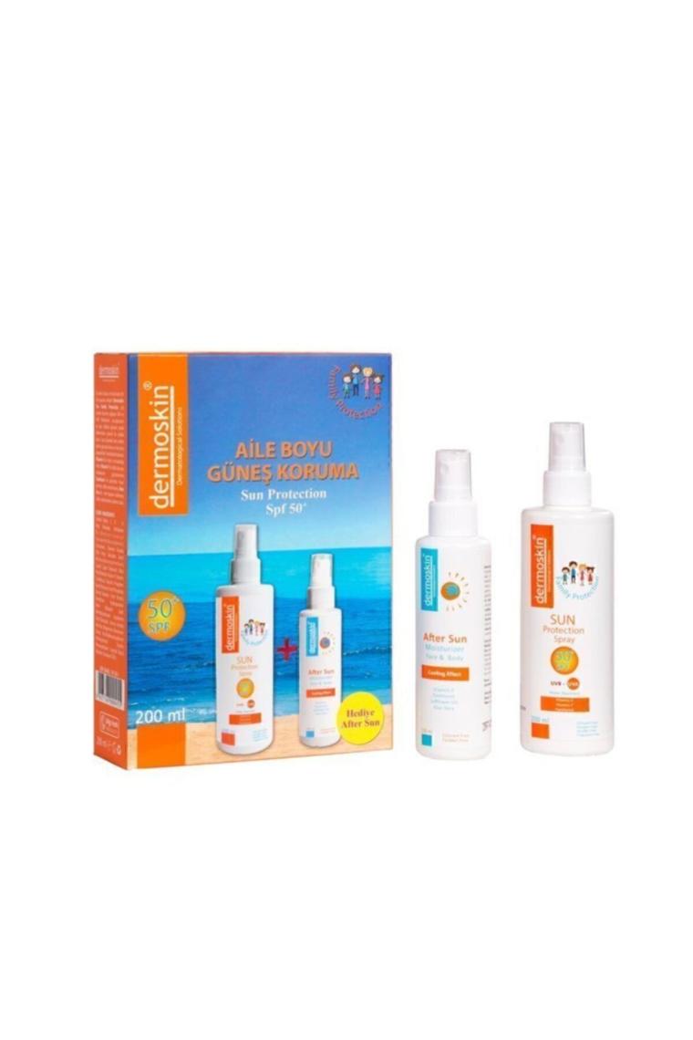 Aile Boyu Güneş Koruyucu Sprey Spf50 200 Ml After Sun 100 Ml Hediye