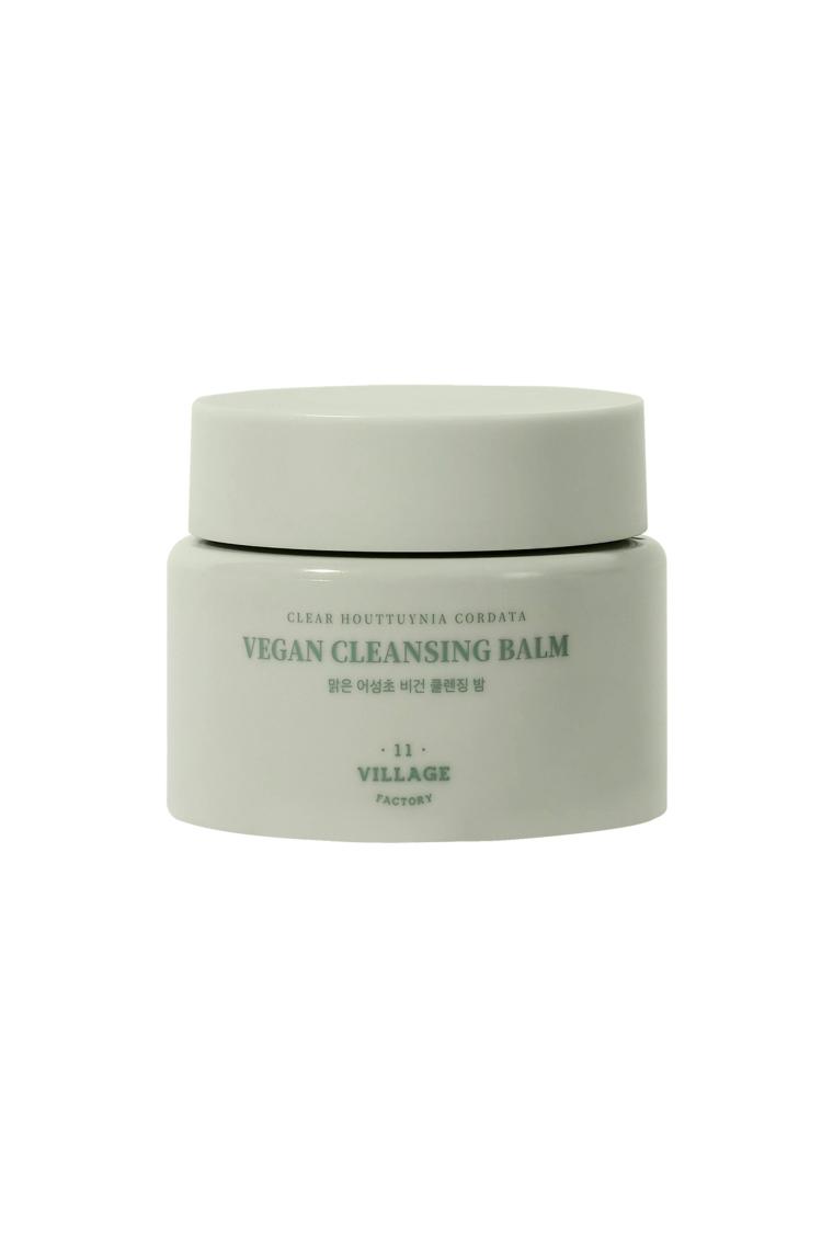 Village 11 Factory Clear Houttuynia Cordata Vegan Cleansing Balm 100ML - Şerbet Tipi Yatıştırıcı Heartleaf Vegan Makyaj ve Yüz Temizleme Balmı