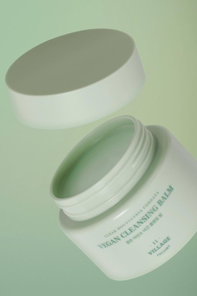 Village 11 Factory Clear Houttuynia Cordata Vegan Cleansing Balm 100ML - Şerbet Tipi Yatıştırıcı Heartleaf Vegan Makyaj ve Yüz Temizleme Balmı