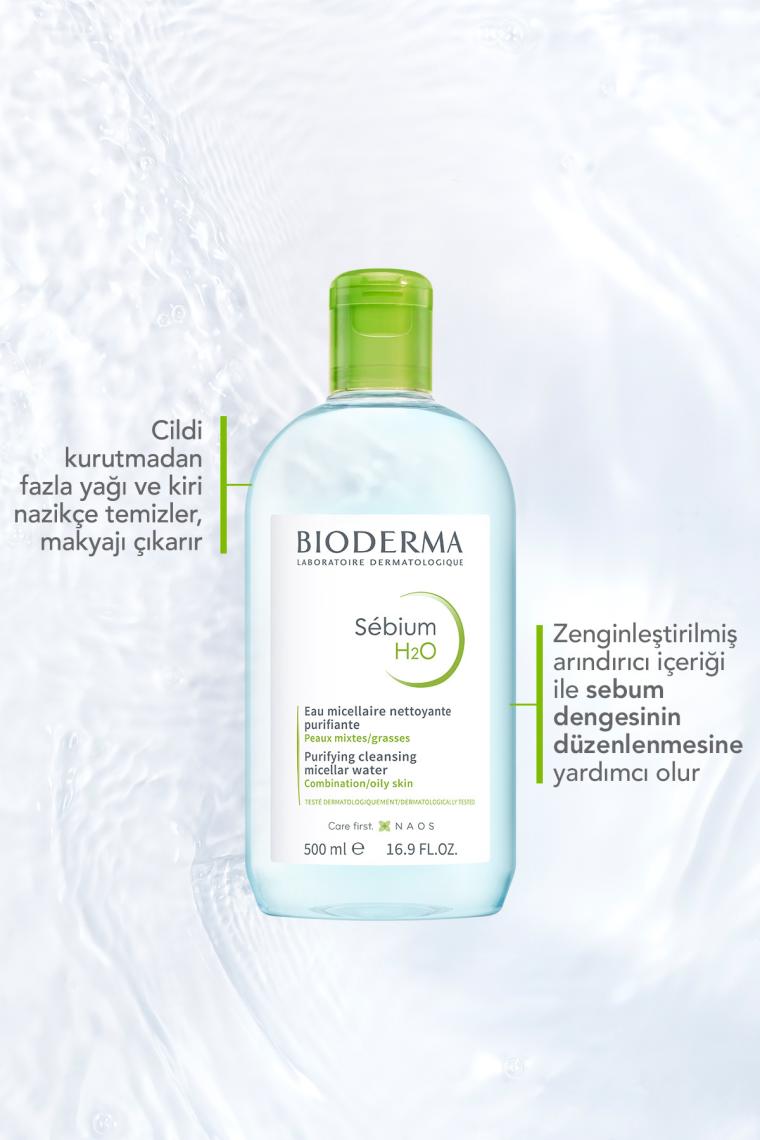 Bioderma Sebium H2O 500 ml Misel Solüsyon