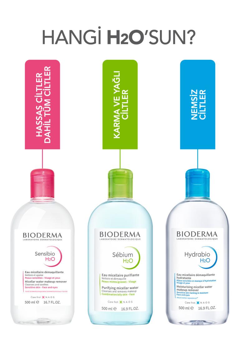 Bioderma Sebium H2O 500 ml Misel Solüsyon