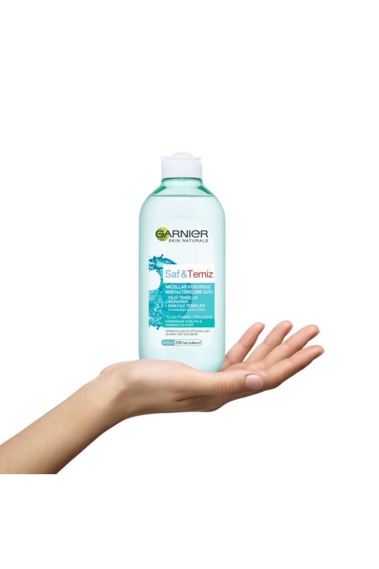Garnier Micellar Saf ve Temiz Kusursuz Makyaj Temizleme Suyu 400 ml