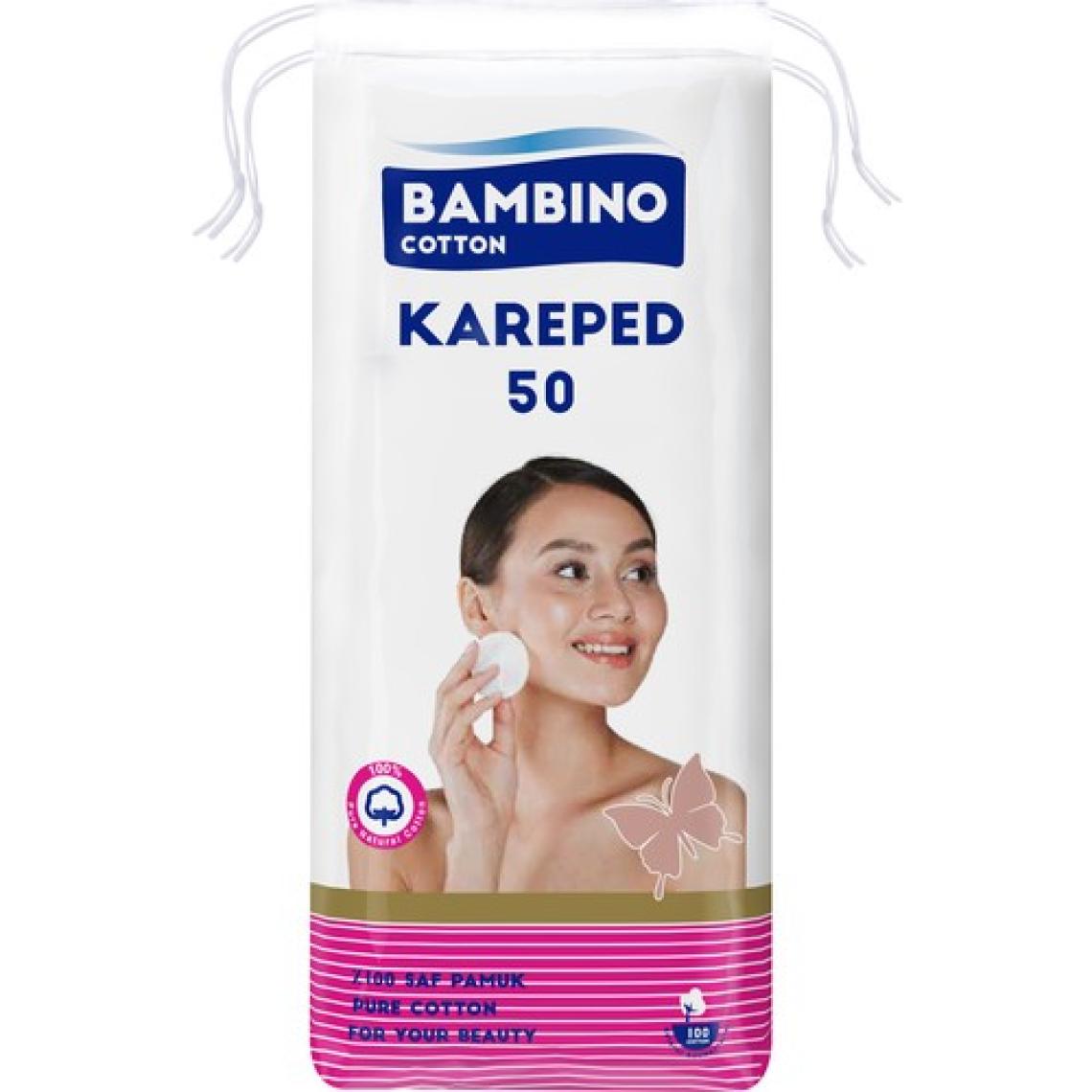 Bambino Kare Ped Makyaj Temizleme Pamuğu