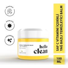 Herbaderm Hello Clean Saf Vitamin C Aydınlatıcı ve Canlandırıcı Yağ Bazlı Temizleyici Balm 100 ml