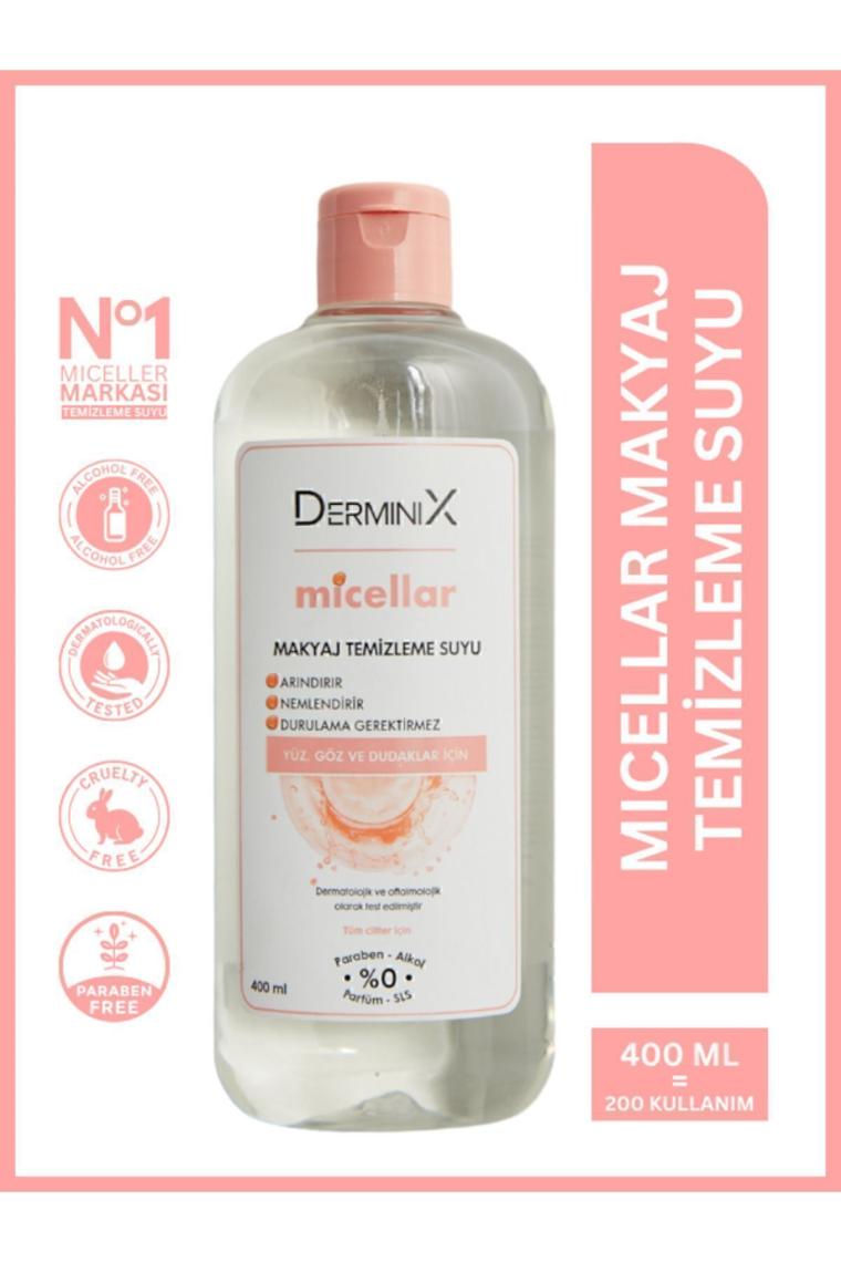 Derminix Micellar Makyaj Temizleme Suyu 400ml
