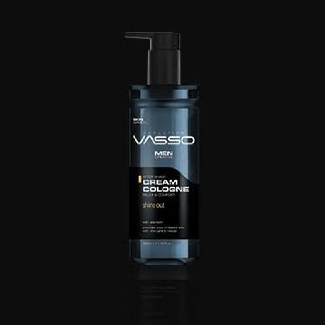 Vasso Tıraş Sonrası Tahrişi önleyici Kremli Kolonya (Balsam) Shine Out 370 ml 8699216347447