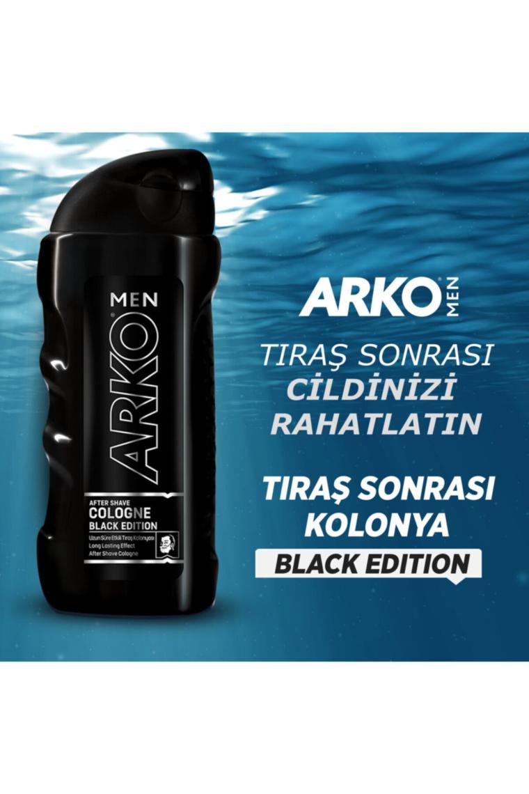 Arko Men Black Edition 250 ml Tıraş Kolonyası