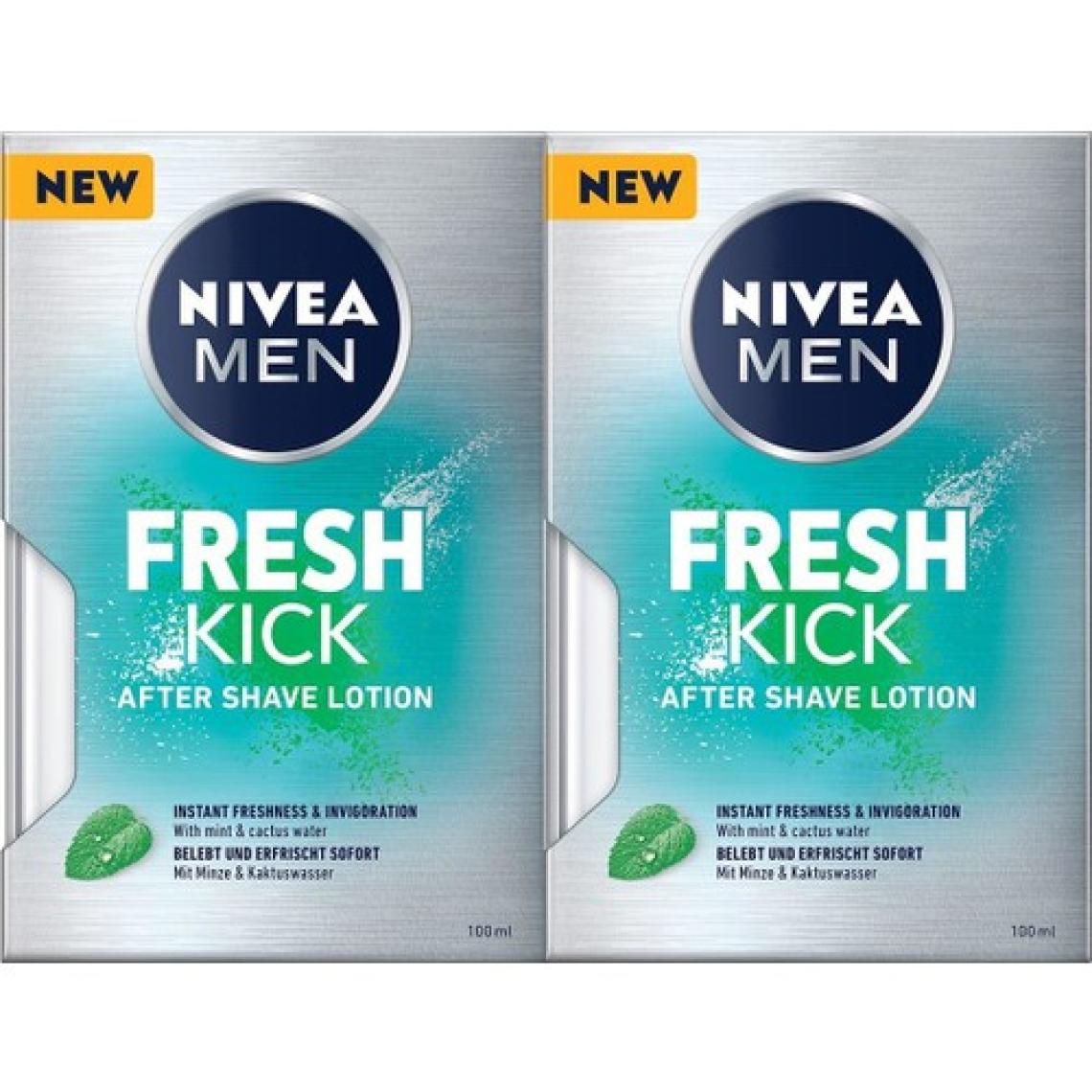 Nivea Men Fresh Kick Tıraş Sonrası Losyon 100 ml x 2