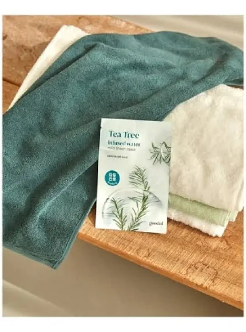 Goodal Tea Tree Infused Water Mild Sheet Mask - Yatıştırıcı Çay Ağacı Maskesi