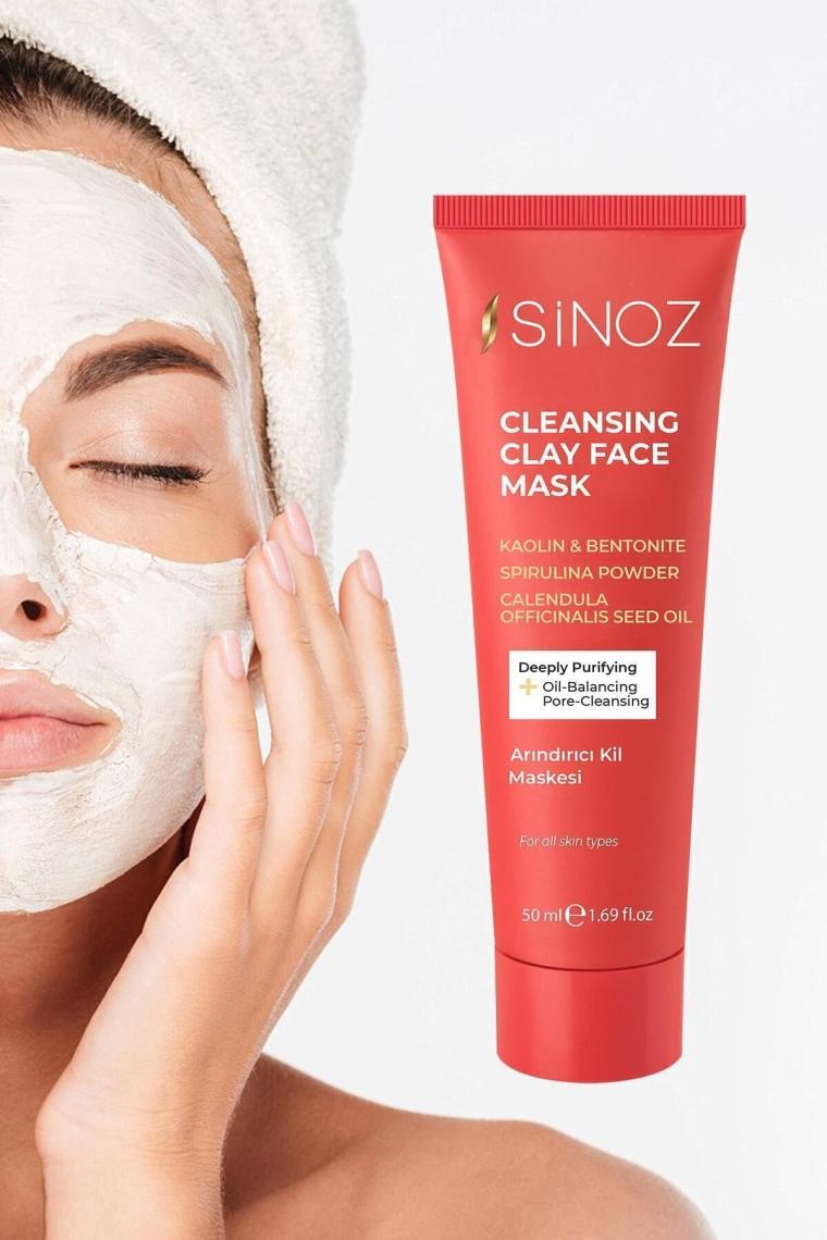 Akne Ve Siyah Nokta Karşıtı Arındırıcı Yüz Bakım Kil Maskesi 50 ml Tüm Ciltler Için