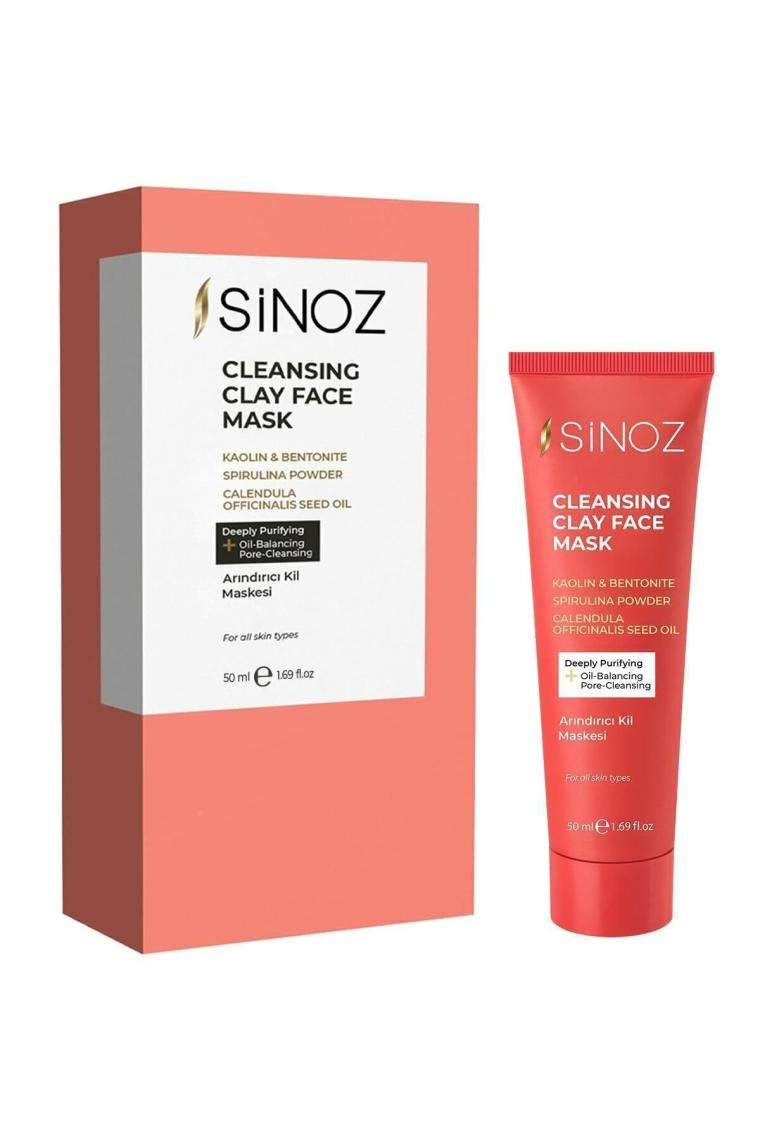 Akne Ve Siyah Nokta Karşıtı Arındırıcı Yüz Bakım Kil Maskesi 50 ml Tüm Ciltler Için