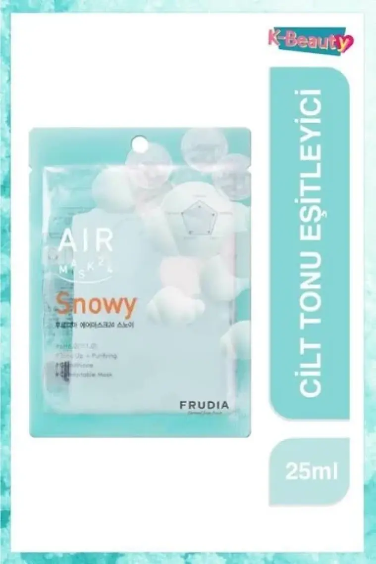 Frudia Aiır Snowy Maske + Frudia Air Watery Maske 2'li Set