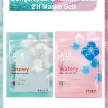 Frudia Aiır Snowy Maske + Frudia Air Watery Maske 2'li Set