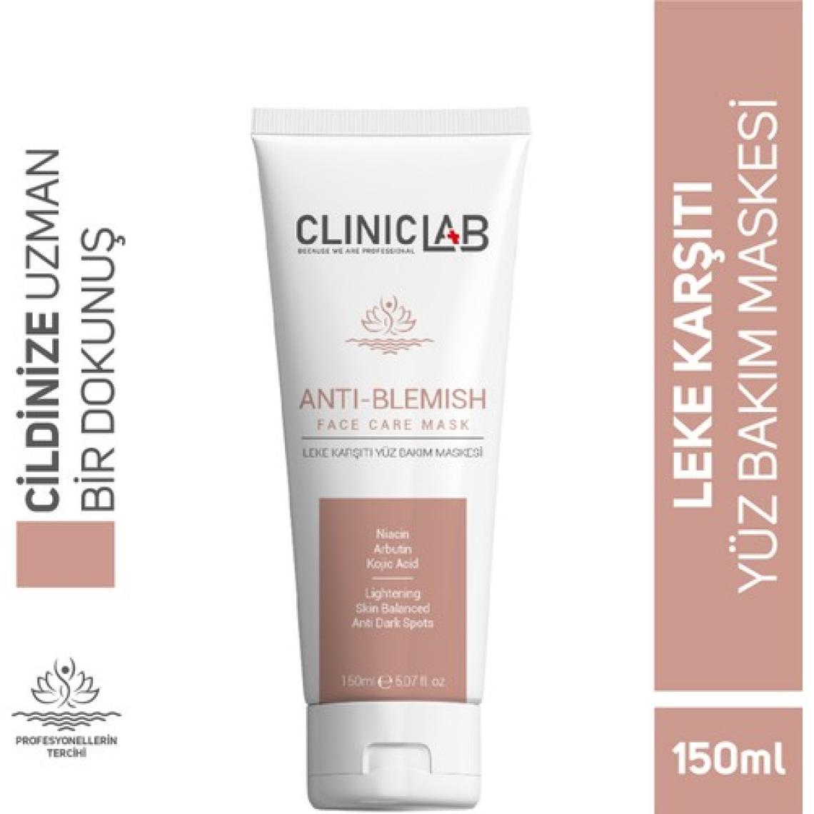 Cliniclab Leke Karşıtı Yüz Bakım Maskesi 150 ml (Tüp)