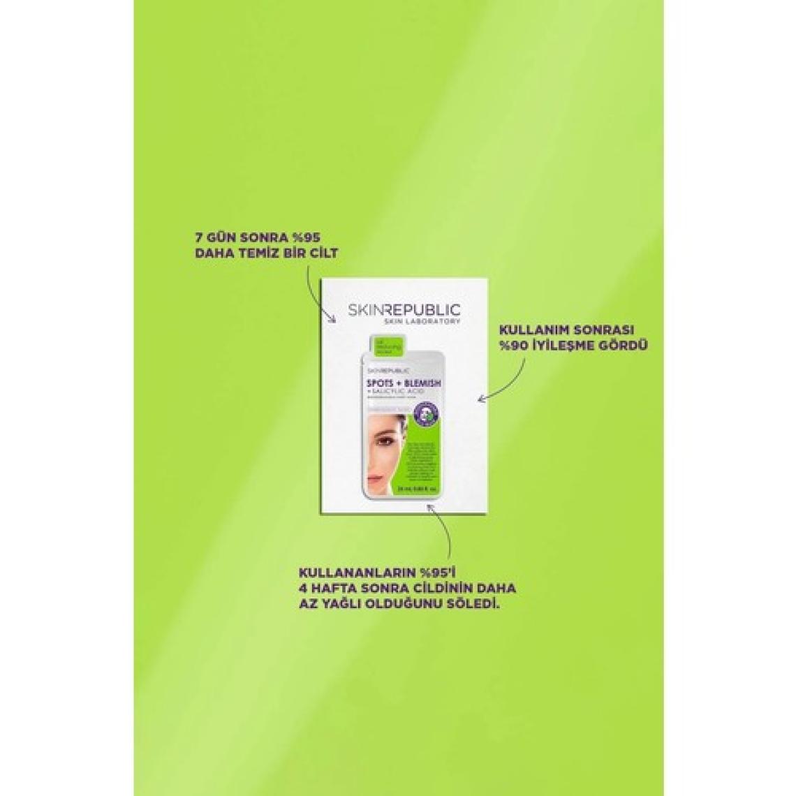 Skin Republic Spots +Blemish Yüz Maskesi 25 ml