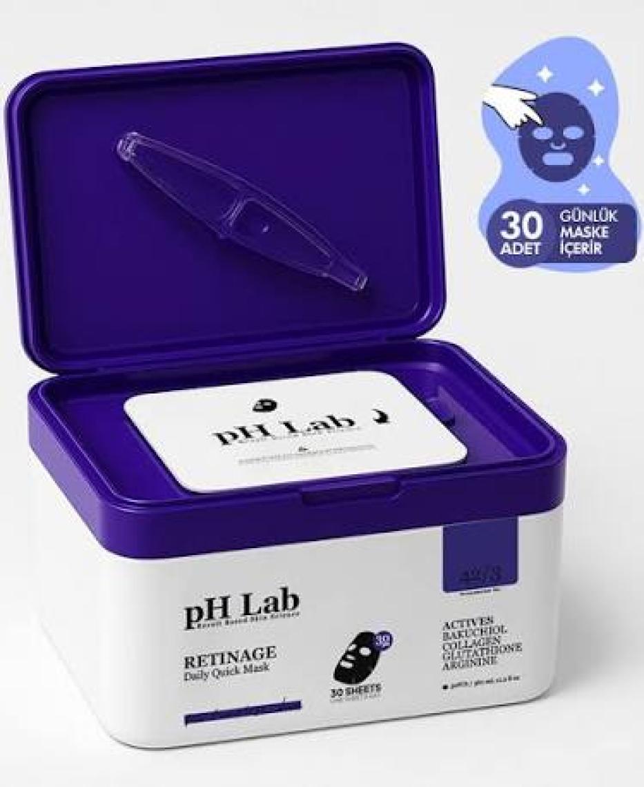 Phlab Retinage Daily Quick Günlük 30'lu Maske