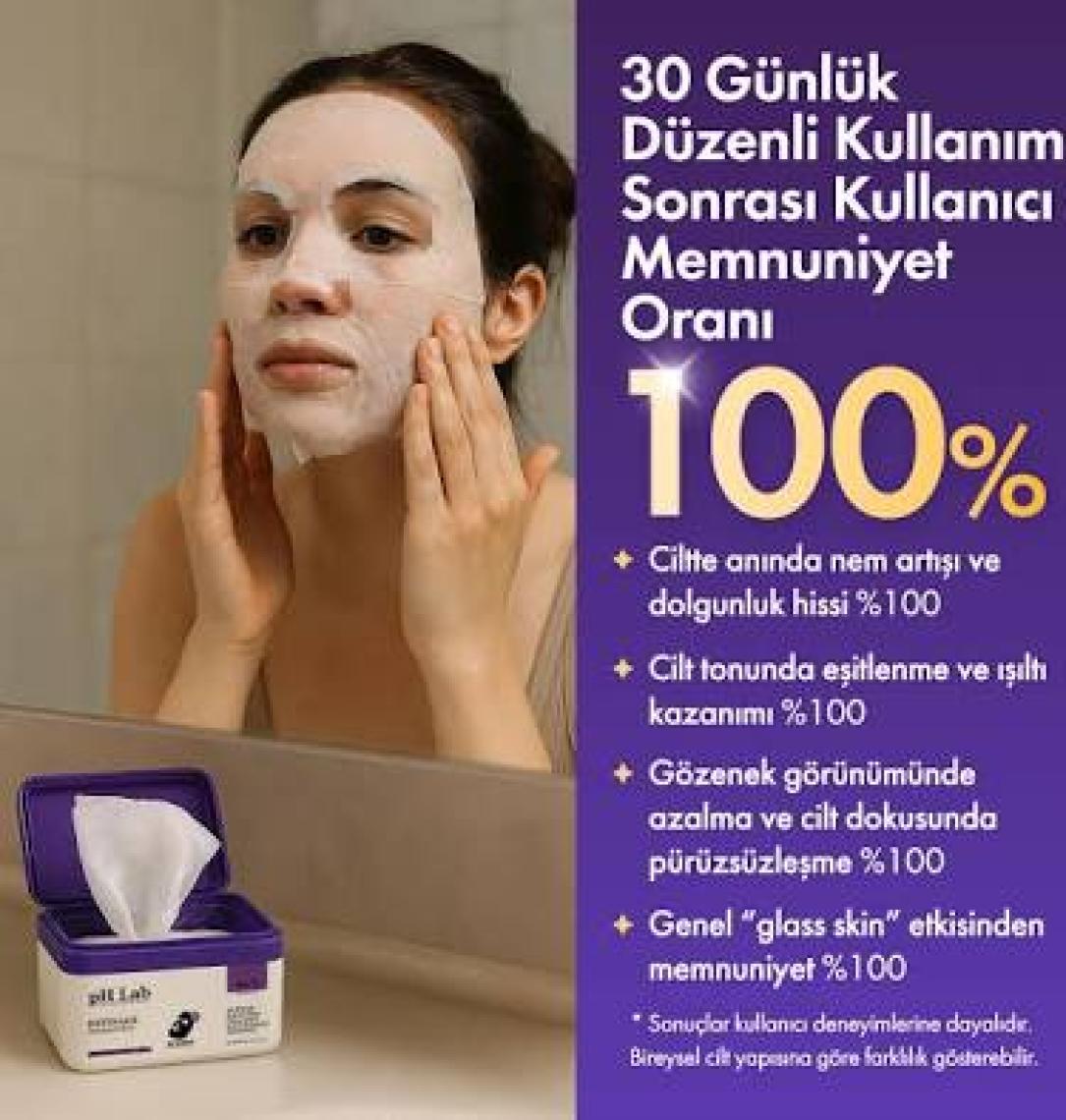 Phlab Retinage Daily Quick Günlük 30'lu Maske