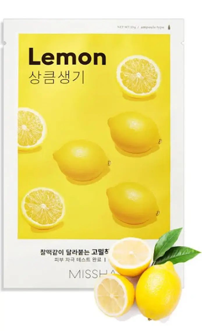 MISSHA Koyu Ve Mat Ciltler Için Limon Içeren Yaprak (Lemon)