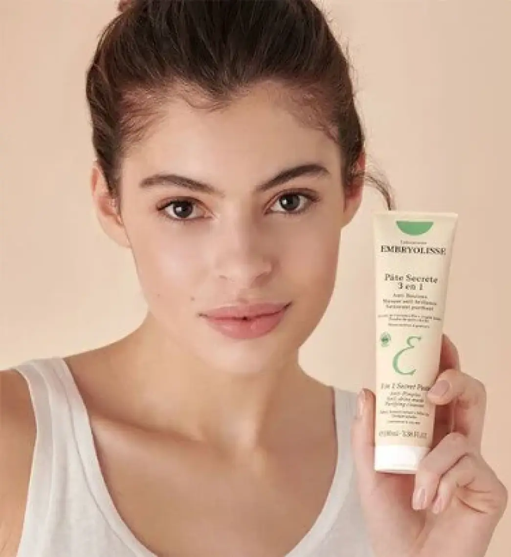Embryolisse 3 İn 1 Secret Paste Karma ve Yağlı Ciltler İçin Maske ve Temizleyici 100 ml