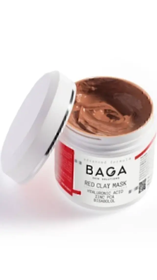 Baga Kırmızı Kil Maskesi
