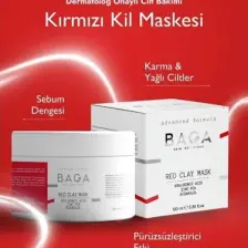 Baga Kırmızı Kil Maskesi