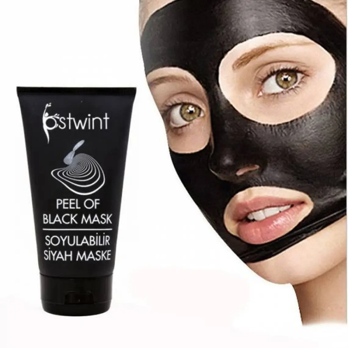 Ostwint Soyulabilir Siyah Maske 150Ml
