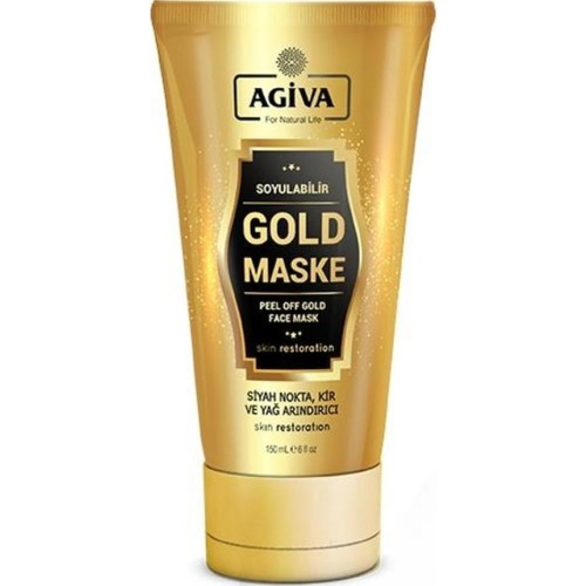 Agiva Soyulabilir Gold Maske