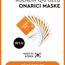 Mjcare On Coenzyme Mask - Koenzim Q10 Içeren Yüz Maskesi 10'lu