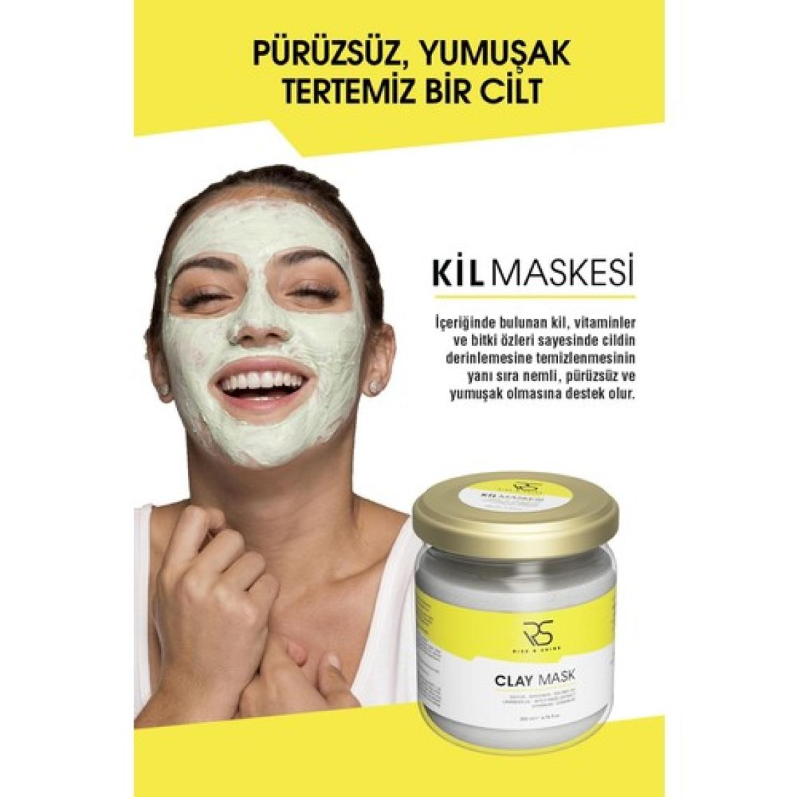 Rise And Shine Kil Yüz Maskesi - Vitamin ve Bitki Özleriyle Derin Temizlik ve Nemlendirme 75 ml
