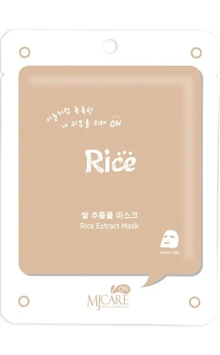 Mjcare On Rice Extract Mask - Pirinç Özlü Yüz Maskesi