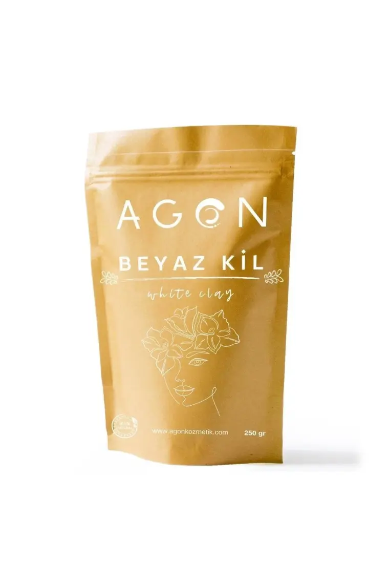 Agon Beyaz Kil Doğal Yüz Bakım Maskesi 250 gr