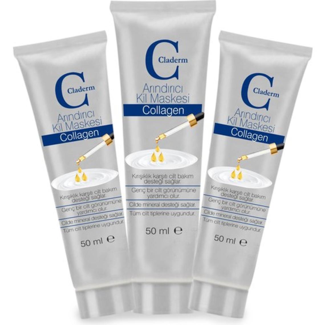 Claderm 50 ml Collagen 3'lü Avantaj Paketi