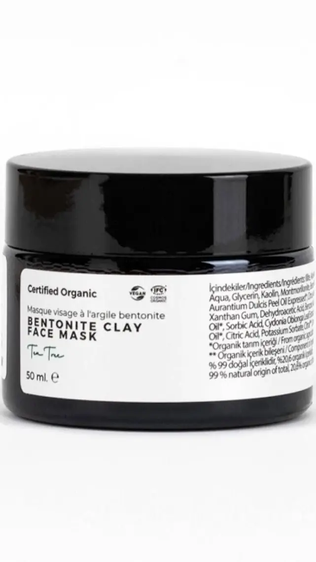 Versew Organik Bentonite Cilt Tonu Eşitleyici Kil Maskesi 50 ml