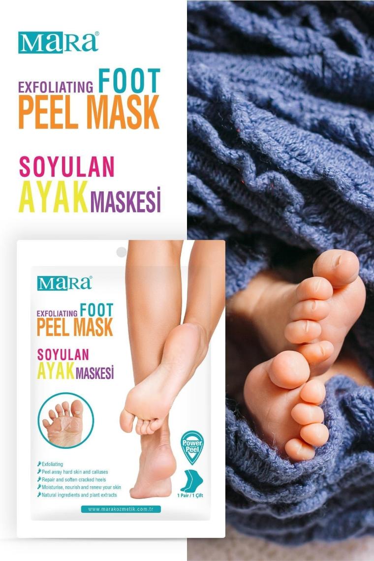 Exfoliating Foot Peel Mask Soyulan Ayak Maskesi